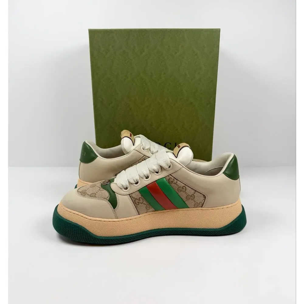Size 13UK/13.5US - Gucci Screener Sneakers NEW